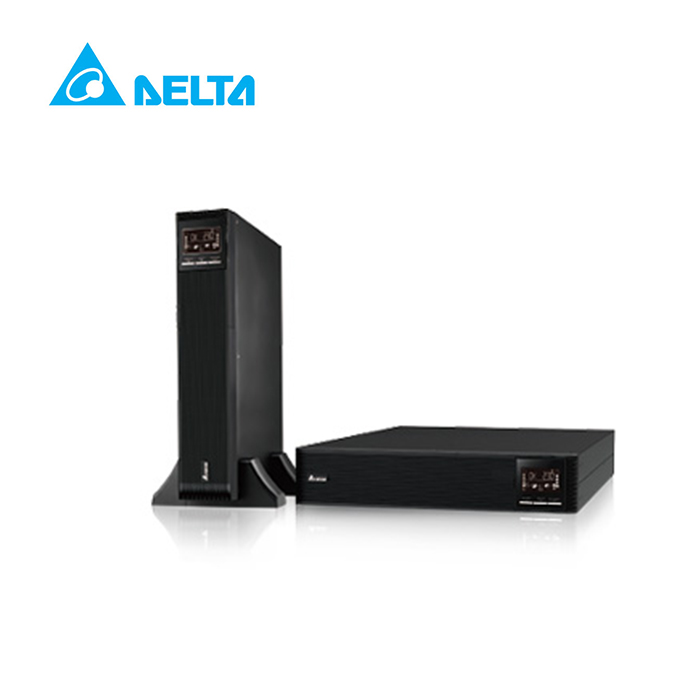 เครื่องสำรองไฟ Delta MX Series 1.1kVA/0.99kW Line-inter AVR Pure sine UPS 2Y incl. tower stand Onsite service 5/8